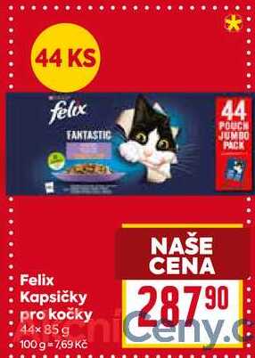 Felix Kapsičky pro kočky 44x 85 g