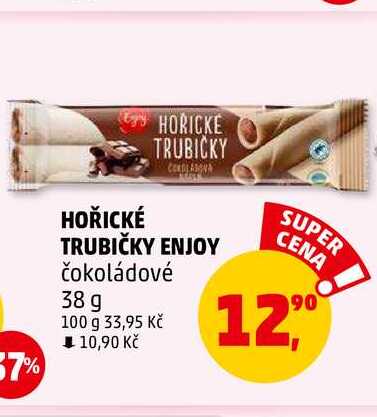 HOŘICKÉ TRUBIČKY ENJOY, 38 g