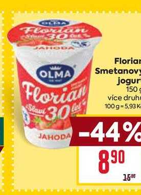 Florian Smetanový jogurt 150g