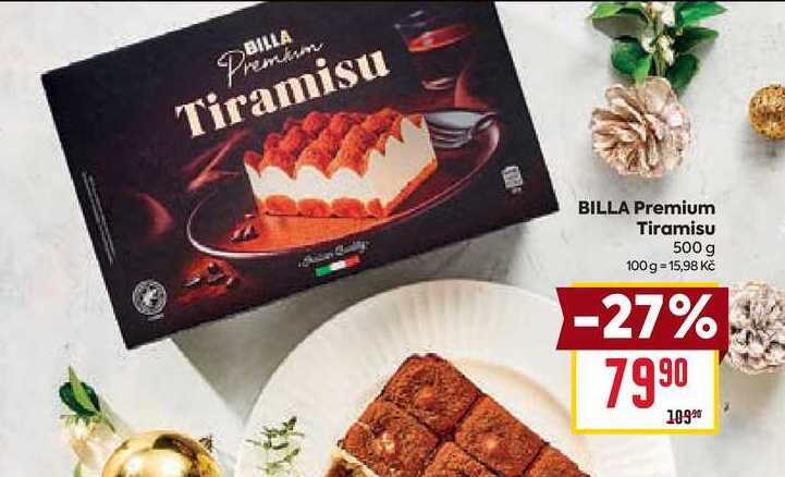 BILLA Premium Tiramisu 500 g 