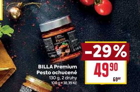 BILLA Premium Pesto ochucené 130 g