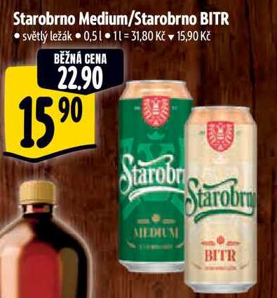 Starobrno BITR, 0,5 l