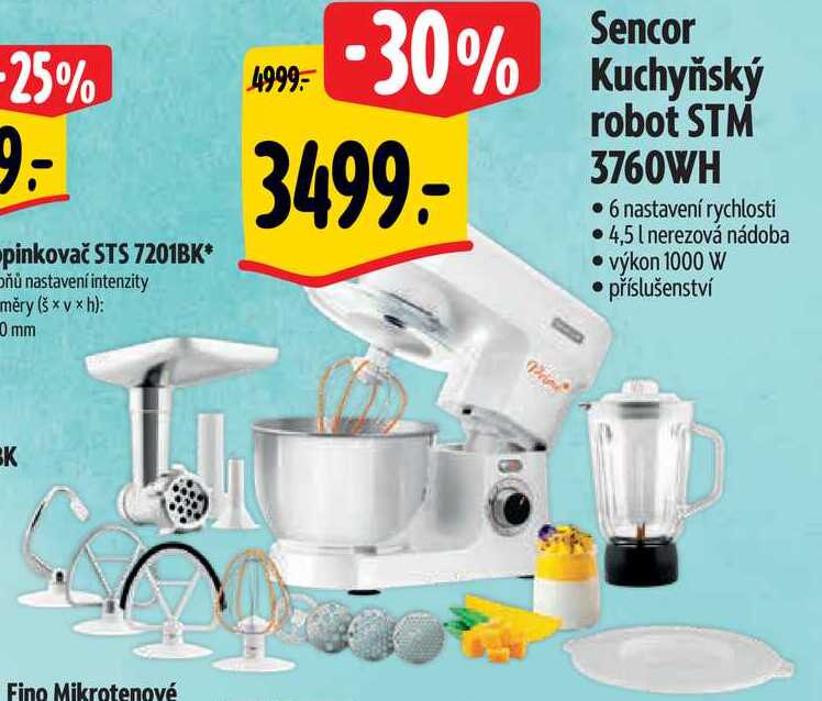 Sencor Kuchyňský robot STM 3760WH 