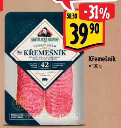 Křemešník, 100 g