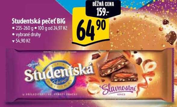 Studentská pečeť BIG, 235-260 g