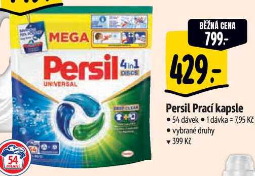 Persil Prací kapsle, 54 dávek