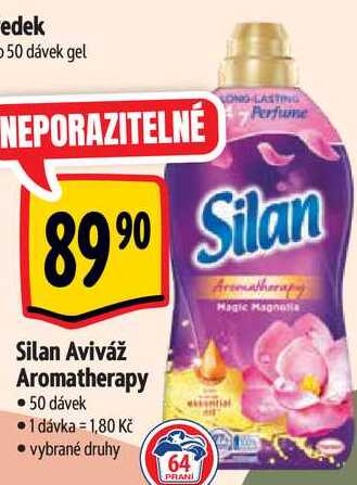 Silan Aviváž Aromatherapy, 50 dávek 