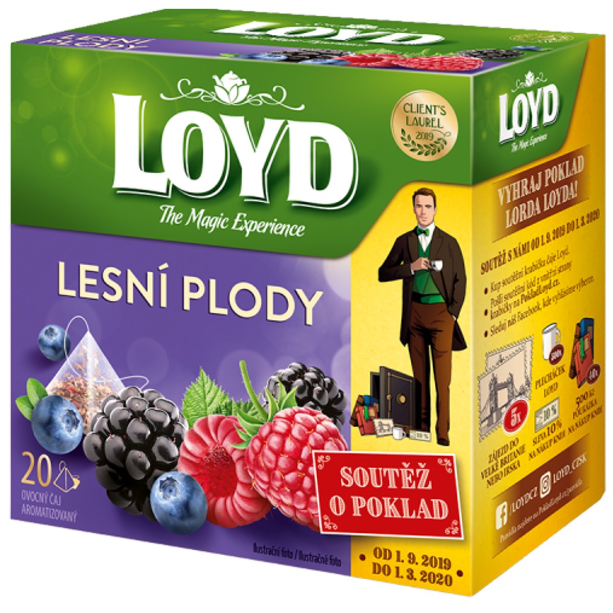 Loyd pyramida Lesní plody