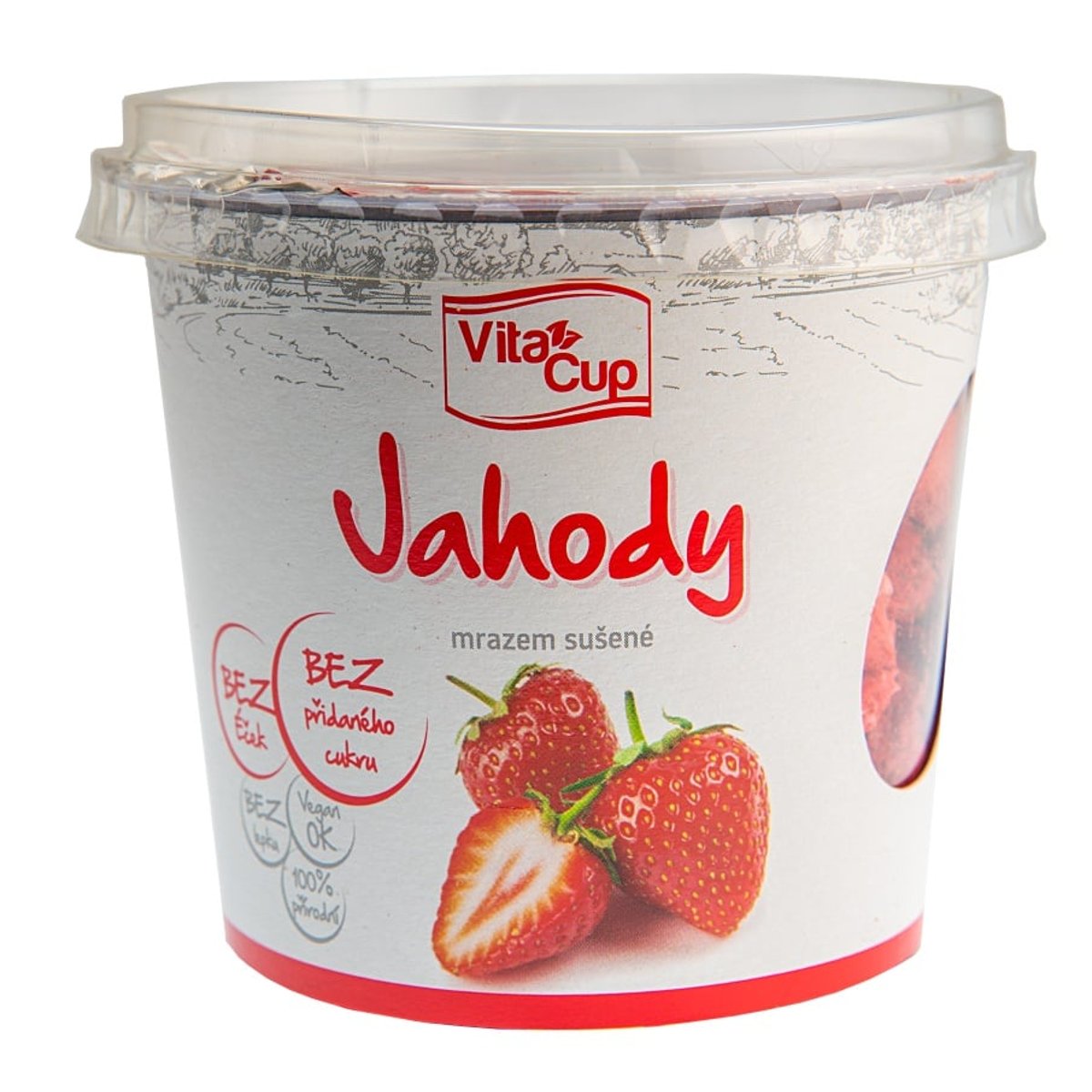 VitaCup Jahody mrazem sušené