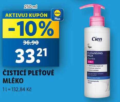 ČISTICÍ PLEŤOVÉ MLÉKO, 250 ml