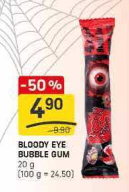 BLOODY EYE BUBBLE GUM 20 g 