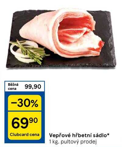 Vepřové hřbetní sádlo, 1 kg