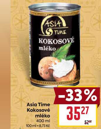 Asia Time Kokosové mléko 400 ml