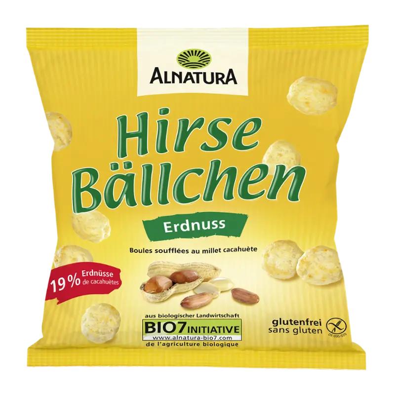 Alnatura BIO Jáhlové kuličky s arašídy, 75 g