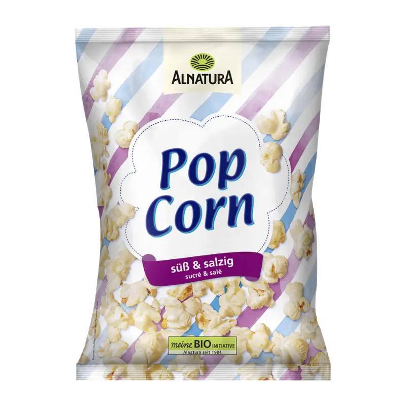 Alnatura BIO Popcorn sladký a slaný, 80 g