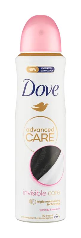 Dove Antiperspirant sprej pro ženy Invisible Care, 150 ml