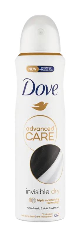 Dove Antiperspirant sprej pro ženy Care Invisible Dry, 150 ml