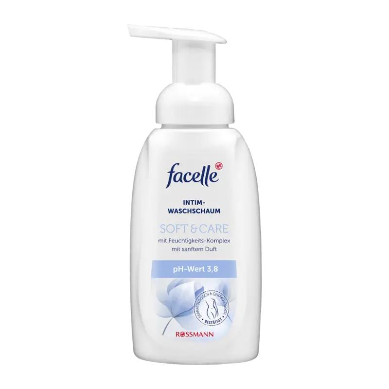 facelle Mycí pěna pro intimní hygienu Soft&Care, 250 ml