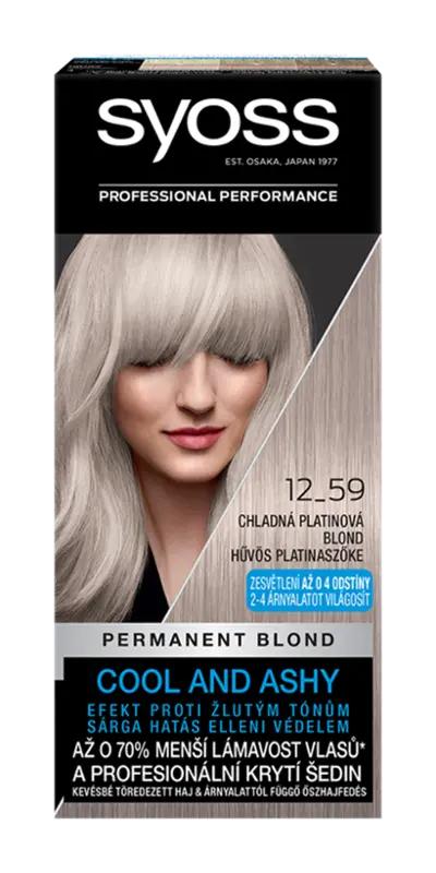 Syoss Barva na vlasy 12_59 chladná platinová blond, 1 ks