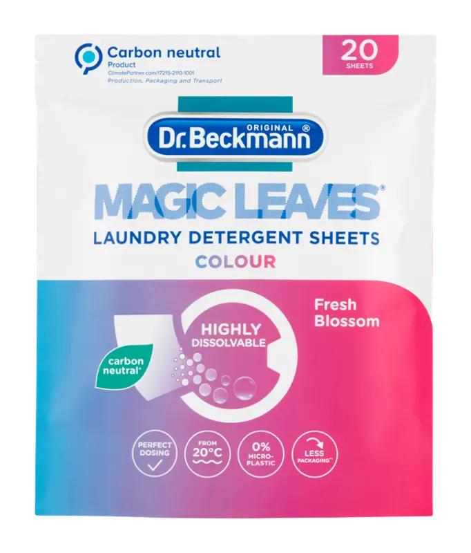 Dr. Beckmann Prací ubrousky Magic Leaves Fresh Blossom Color, 20 ks