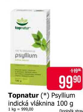 Topnatur Psyllium indická vláknina 100 g