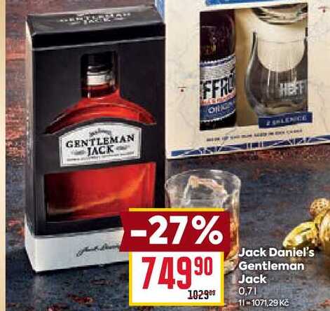 Jack Daniel's Gentleman Jack 0,7l