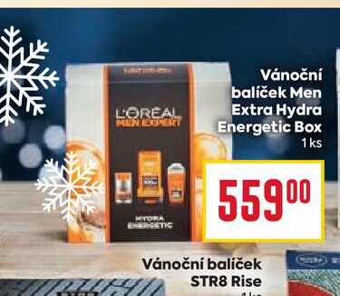 Vánoční balíček Men Extra Hydra Energetic Box 1ks