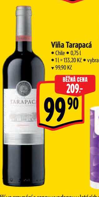 Viña Tarapacá  0,75l