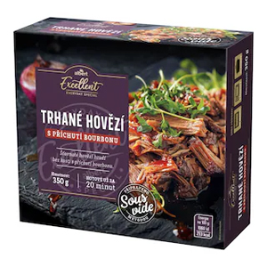 Excellent Hovězí trhané s bourbonem  350 g