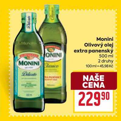 Monini Olivový olej extra panenský 500 ml 