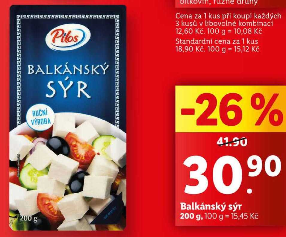 Balkánský sýr, 200 g
