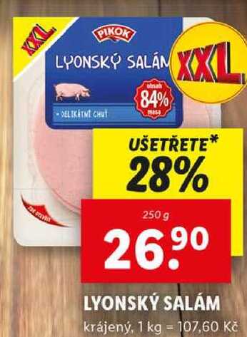 LYONSKÝ SALÁM, 250 g