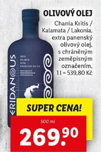 OLIVOVÝ OLEJ, 500 ml