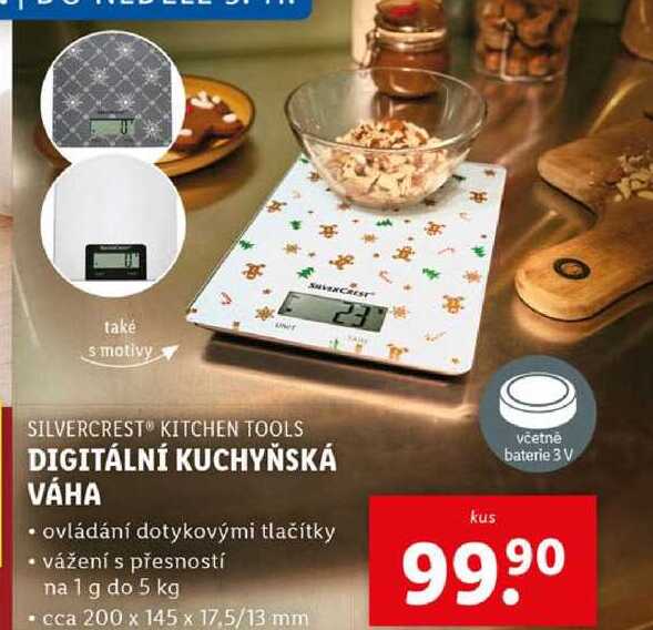 DIGITÁLNÍ KUCHYŇSKÁ VÁHA