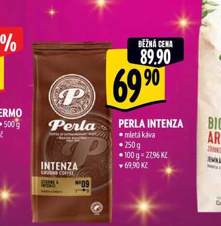  PERLA INTENZA mletá káva 250 g 