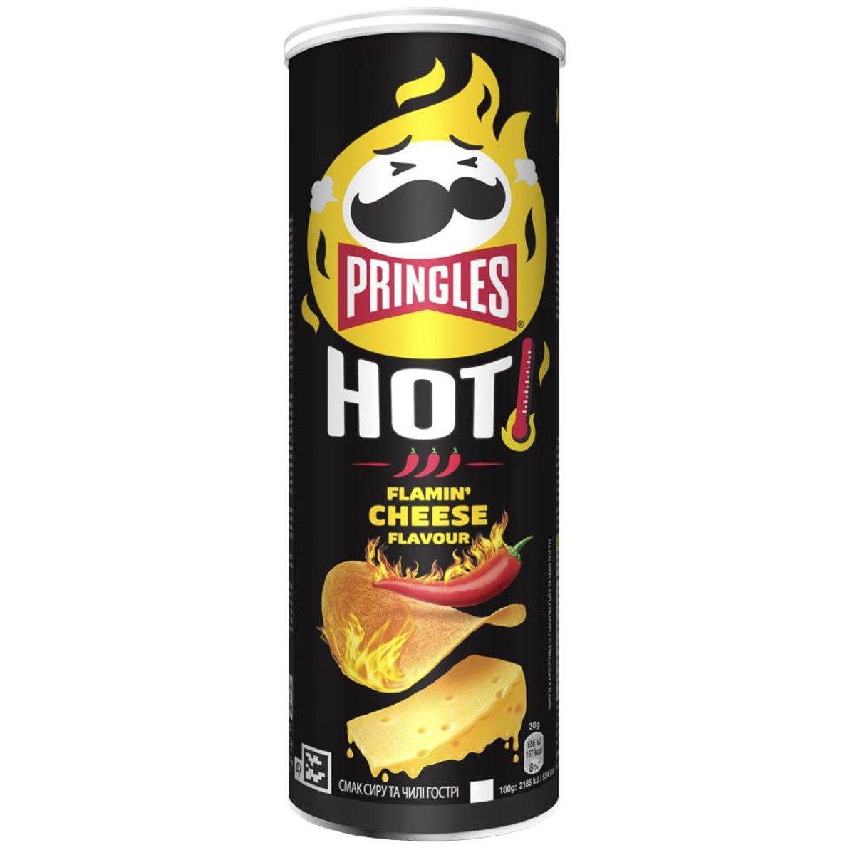 Pringles Hot Flamin' sýr