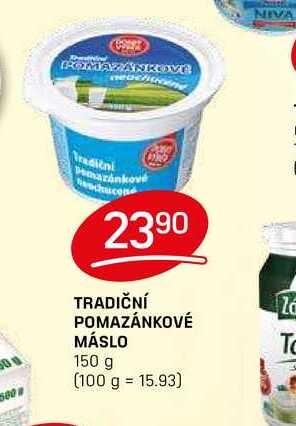 TRADIČNÍ POMAZÁNKOVÉ MÁSLO 150 g