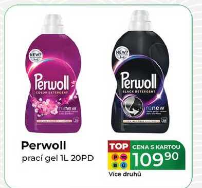 Perwoll prací gel 1L 20PD 