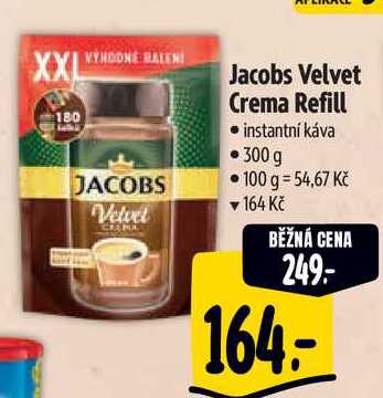 Jacobs Velvet Crema Refill, 300 g 