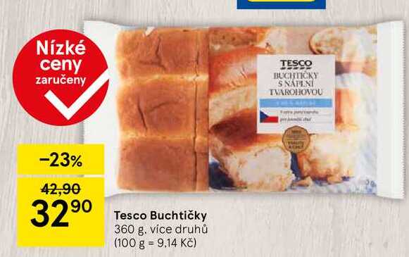 Tesco Buchtičky, 360 g