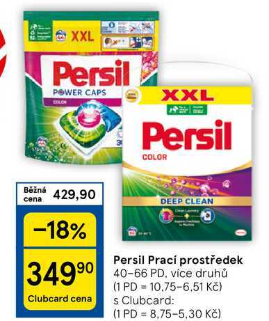 Persil Prací prostředek, 40-66 PD