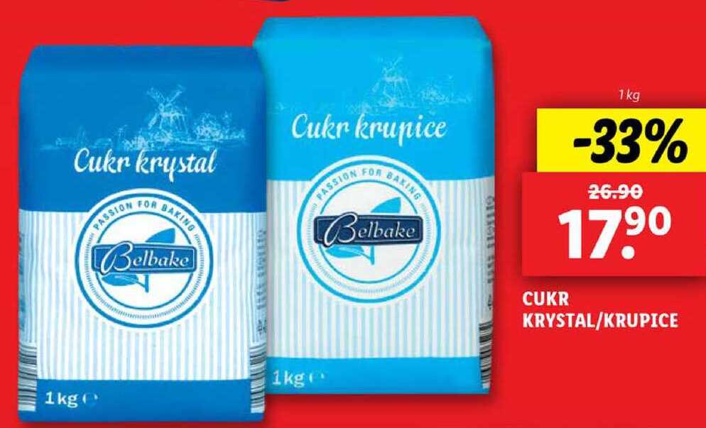 CUKR KRYSTAL/KRUPICE, 1 kg