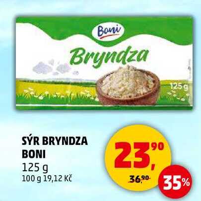 SÝR BRYNDZA BONI, 125 g