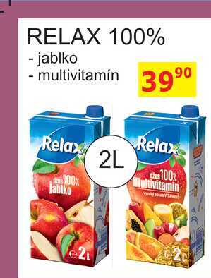 Relax 100% jablko 2L