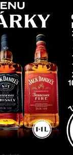 Jack Daniel's Tennessee fire likér s příchutí skořice 1l