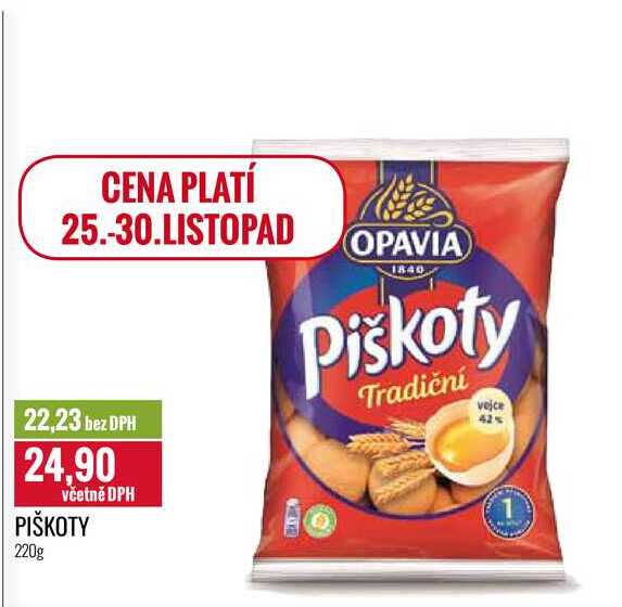 PIŠKOTY 220g