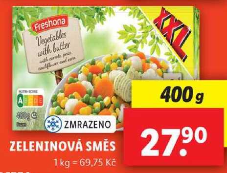 ZELENINOVÁ SMĚS, 400 g