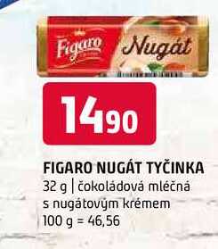 Figaro Nugát tyčinka 32g