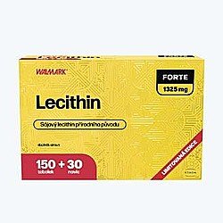 Walmark Lecithin FORTE 1325 mg 150 + 30 tobolek NAVÍC