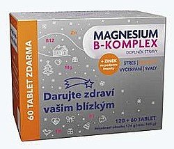 Magnesium B‑komplex 120 + 60 tablet